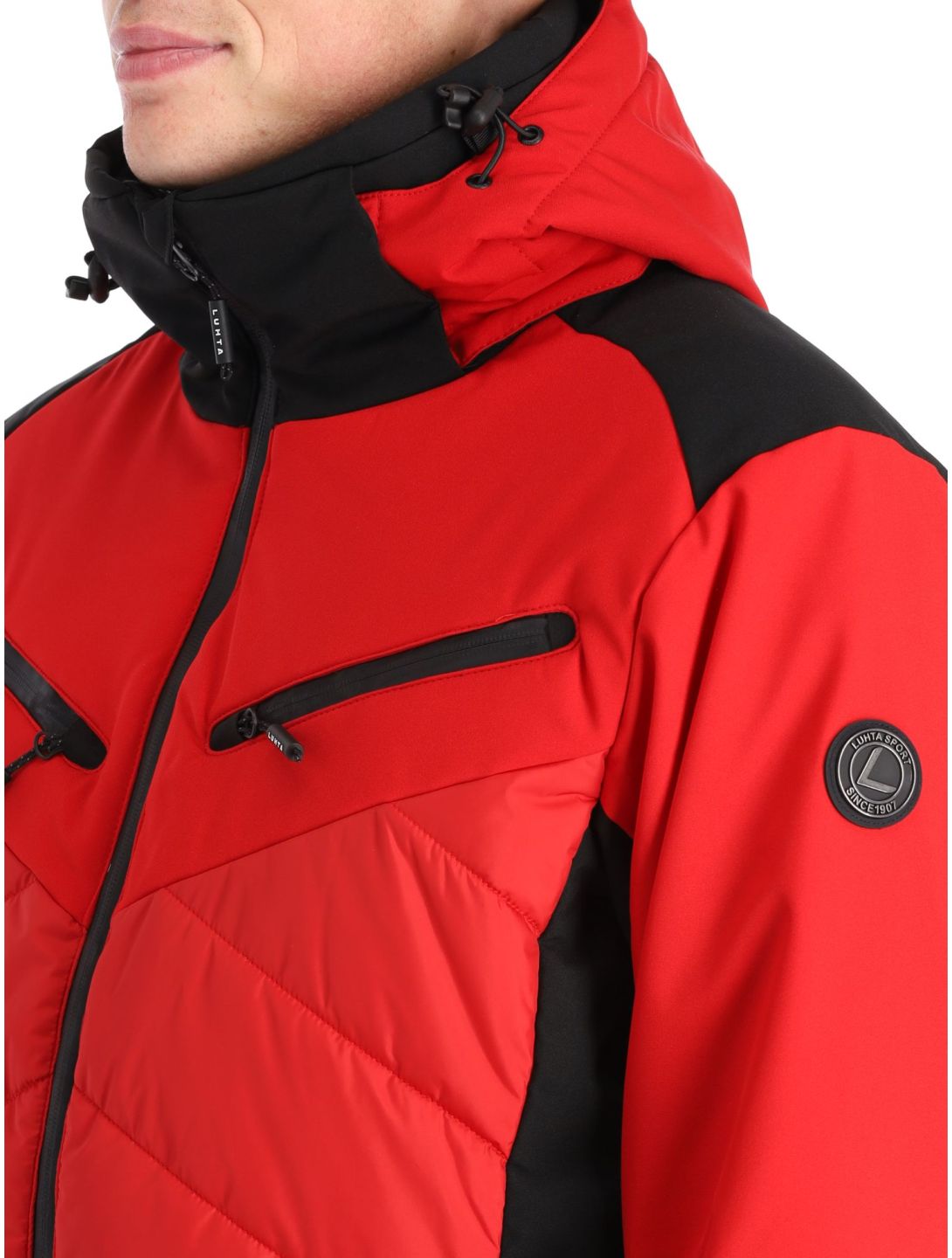 Luhta, Muurivaara veste de ski hommes Cranberry rouge 