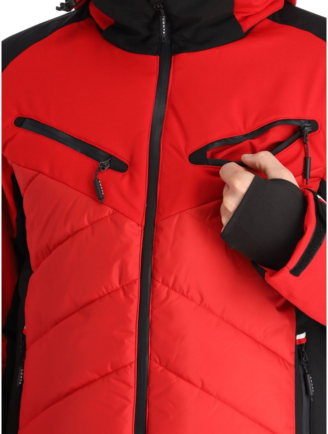 Luhta, Muurivaara veste de ski hommes Cranberry rouge 