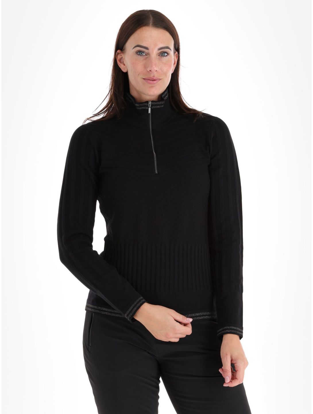 Luhta, Porovaara pull de ski femmes Black noir 