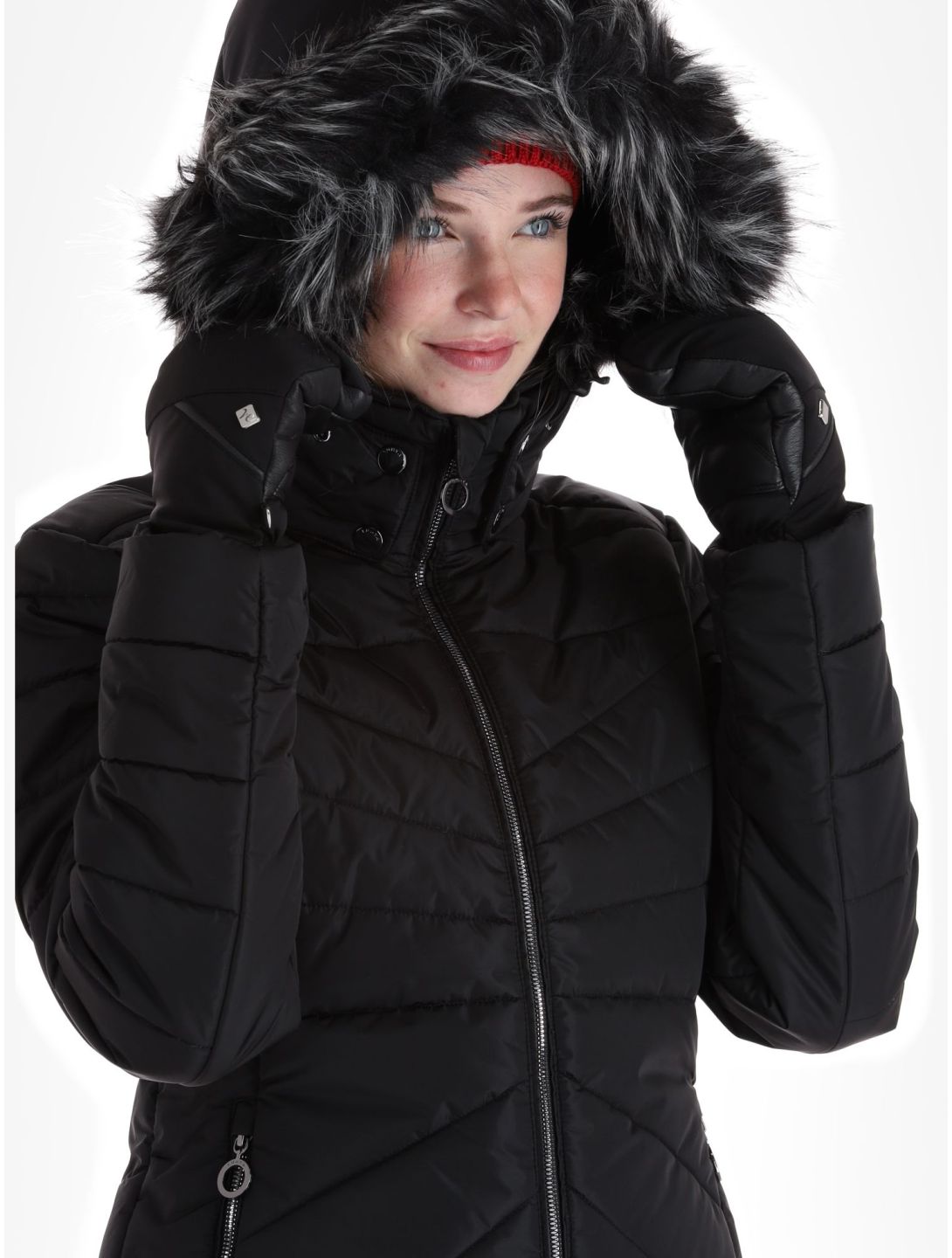 Luhta, Skalluvaara veste de ski femmes Black noir 