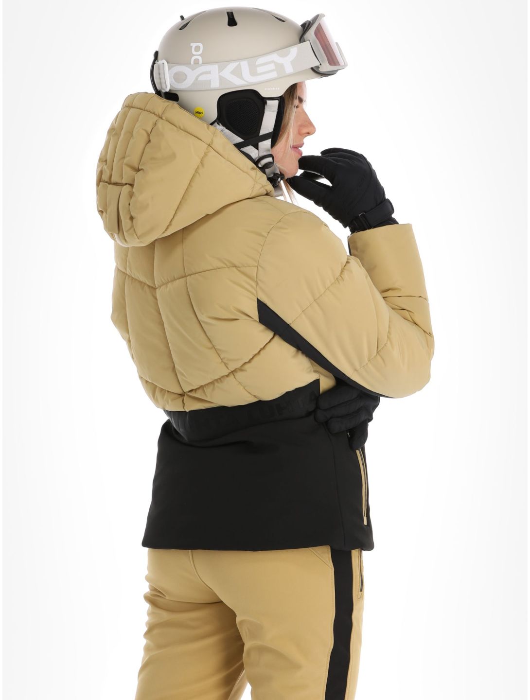 Luhta, Suomutunturi veste de ski femmes Cafe Au Lait beige 