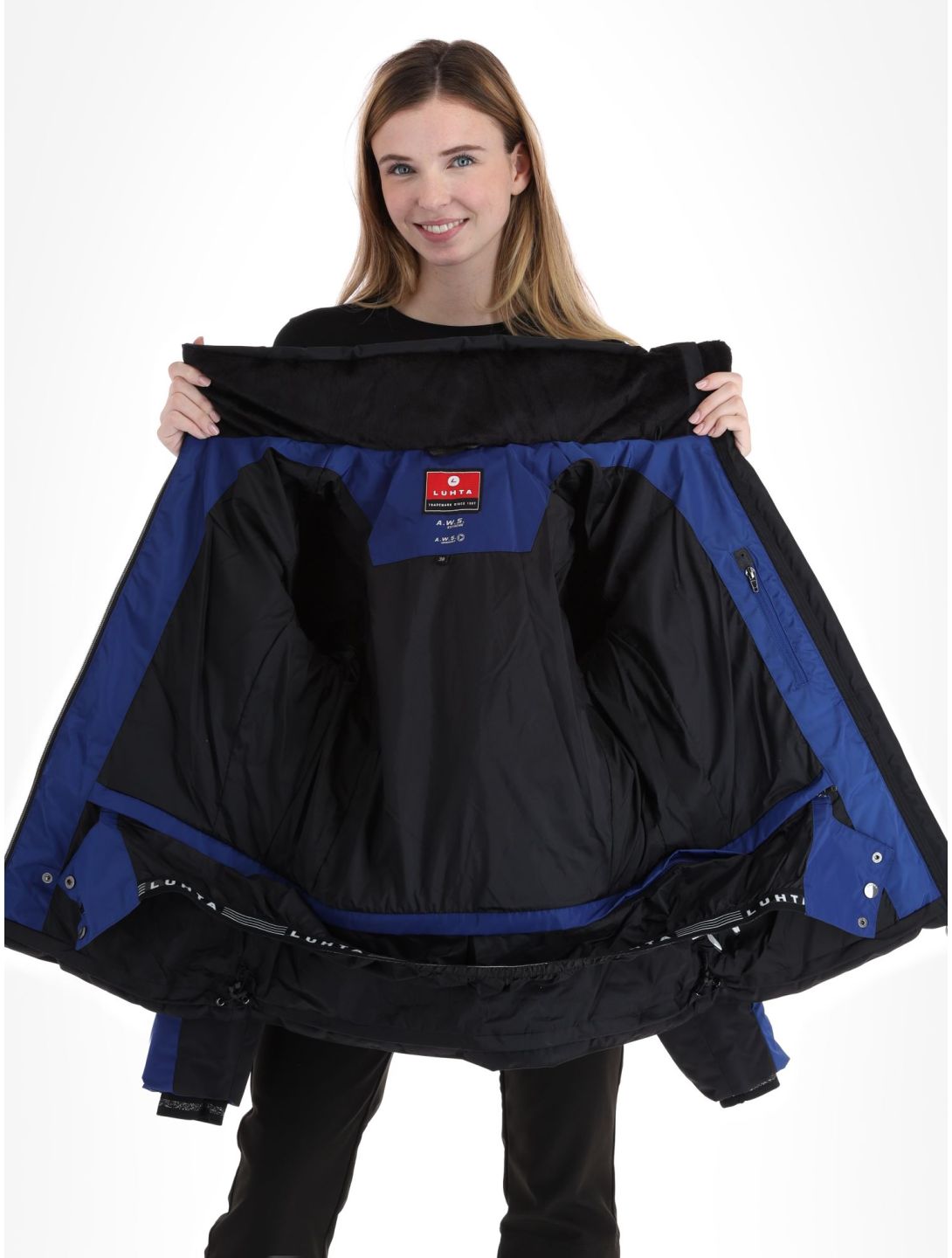 Luhta, Suomutunturi veste de ski femmes Ultramarine bleu 