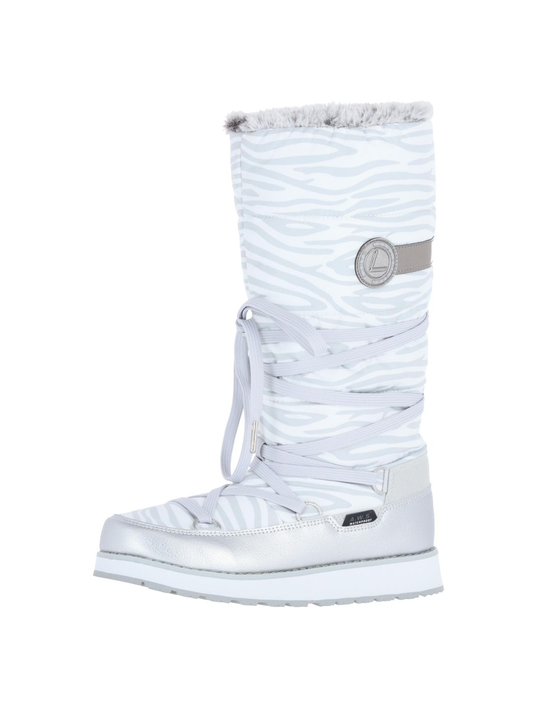 Luhta, Tahtova Ms bottes de neige femmes Steam argent 