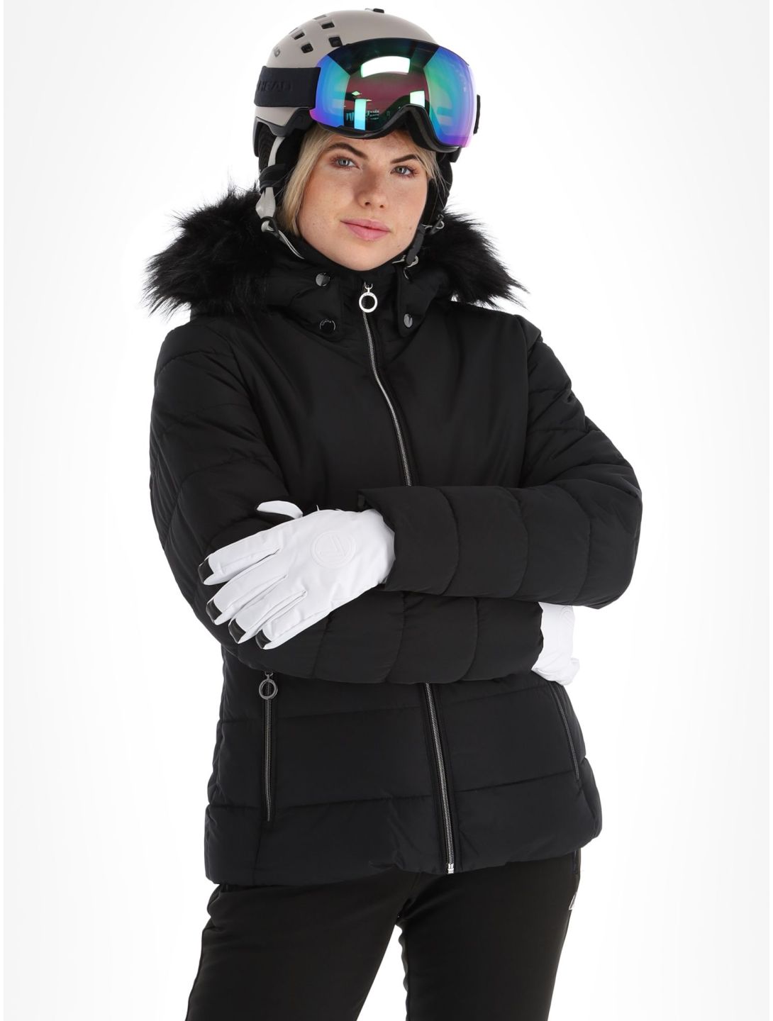 Luhta, Tarvantovaara veste de ski femmes Black noir 