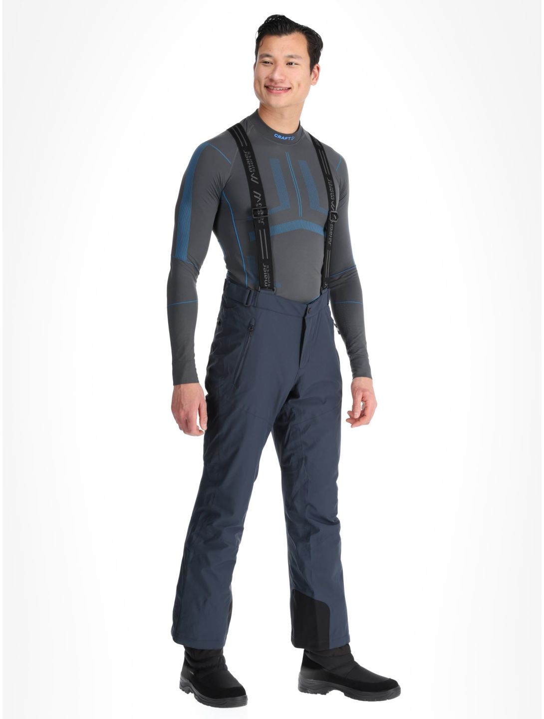 Maier Sports, Anton 2.1 pantalon de ski hommes Graphite gris 