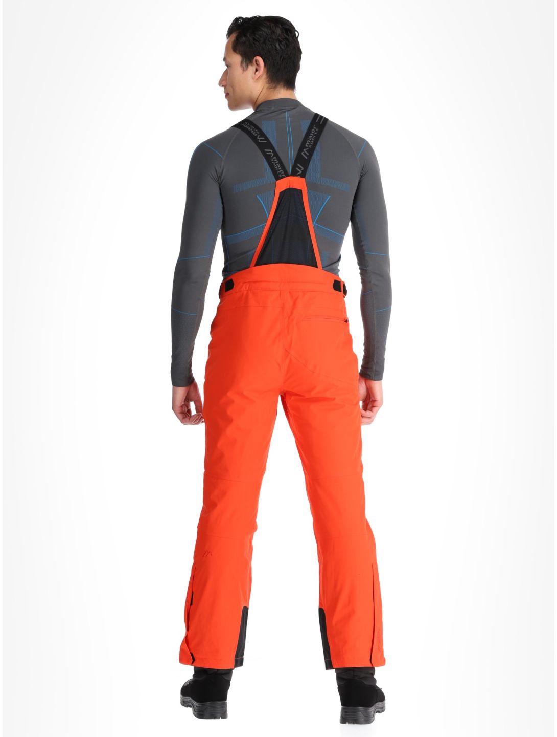 Maier Sports, Anton 2.1 pantalon de ski hommes Paprika Flame orange 