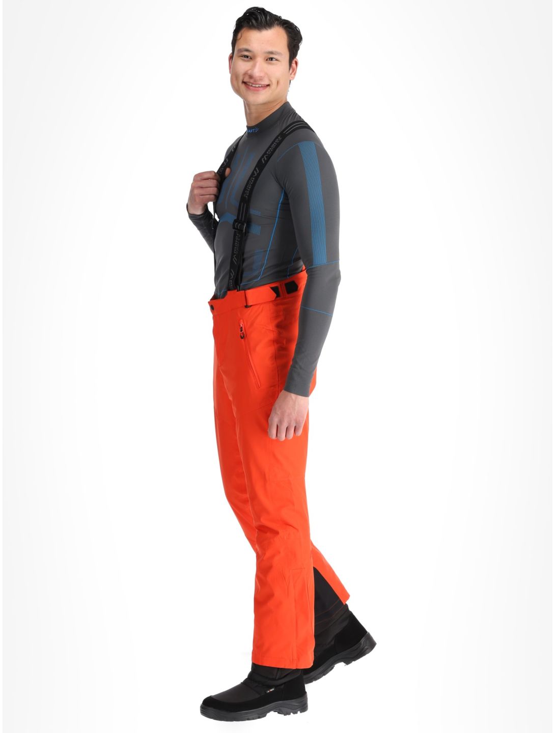 Maier Sports, Anton 2.1 pantalon de ski hommes Paprika Flame orange 