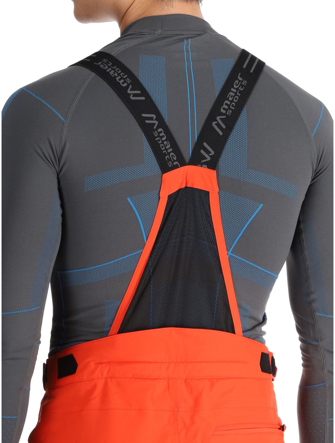 Maier Sports, Anton 2.1 pantalon de ski hommes Paprika Flame orange 