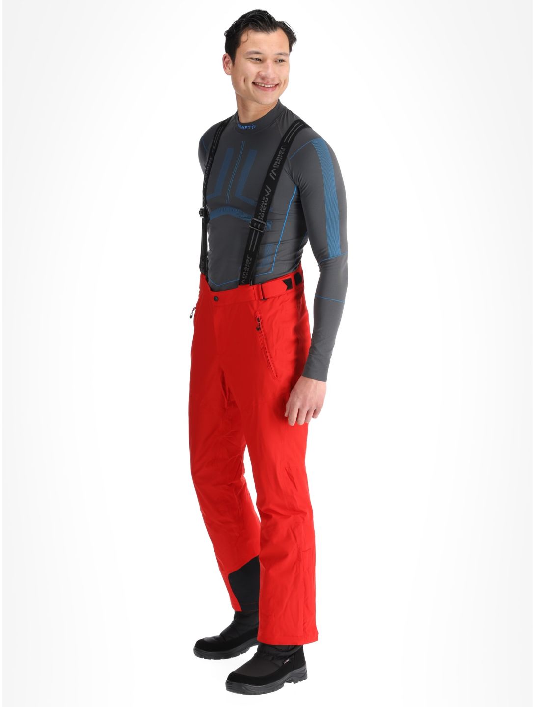 Maier Sports, Anton 2.1 pantalon de ski hommes Salsa rouge 