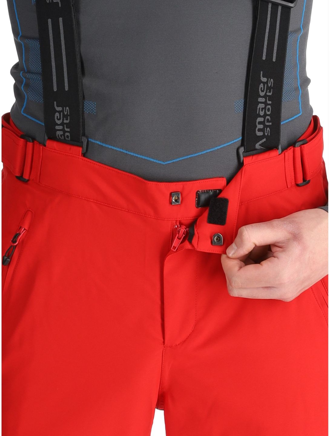 Maier Sports, Anton 2.1 pantalon de ski hommes Salsa rouge 