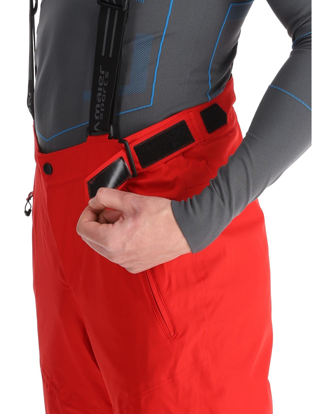 Maier Sports, Anton 2.1 pantalon de ski hommes Salsa rouge 