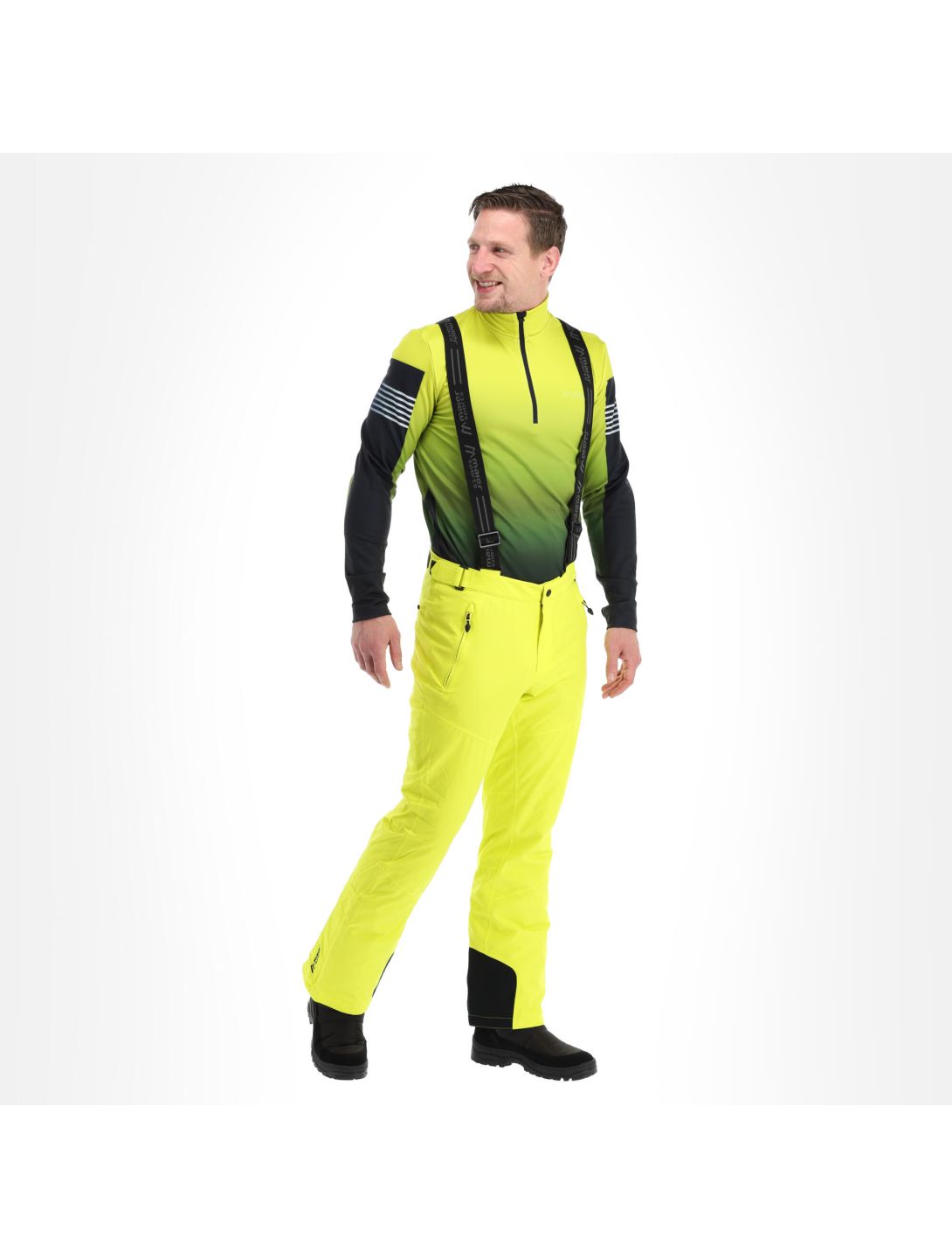 Maier Sports, Anton 2 pantalon de ski hommes sulphur spring vert 