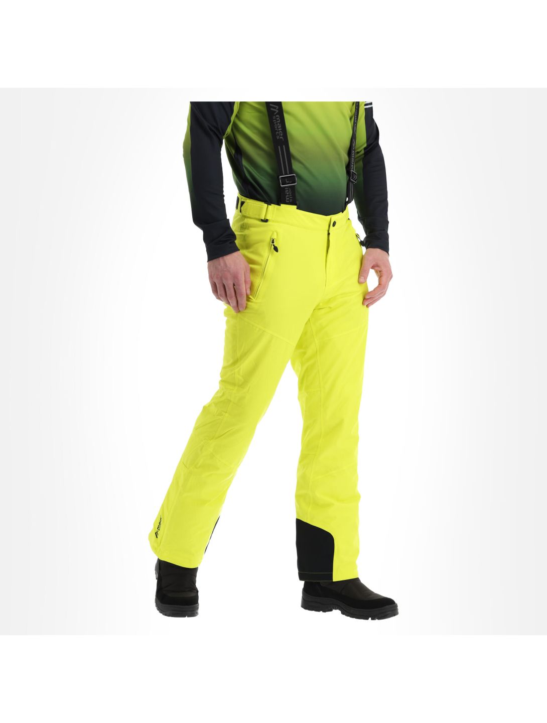 Maier Sports, Anton 2 pantalon de ski hommes sulphur spring vert 