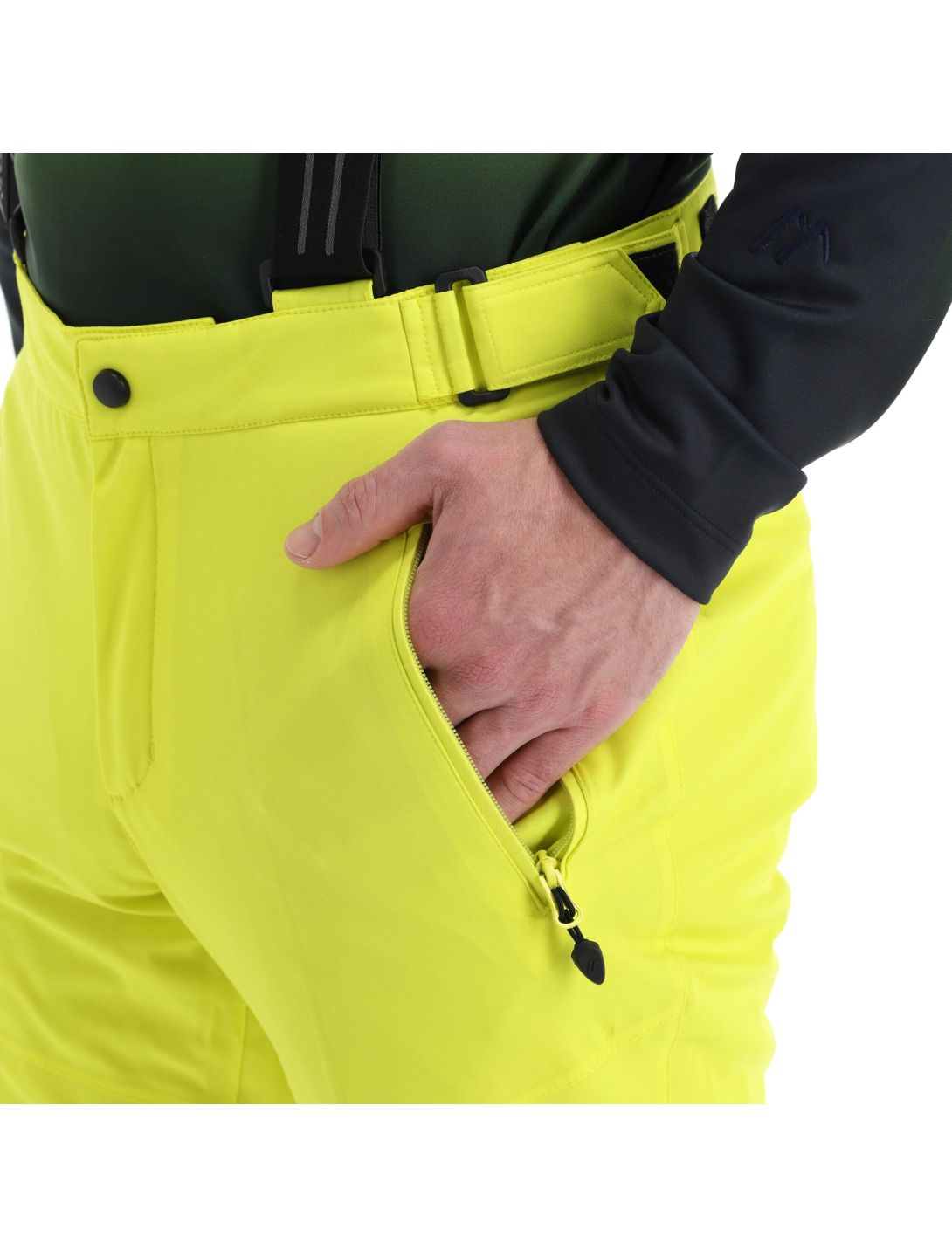 Maier Sports, Anton 2 pantalon de ski hommes sulphur spring vert 