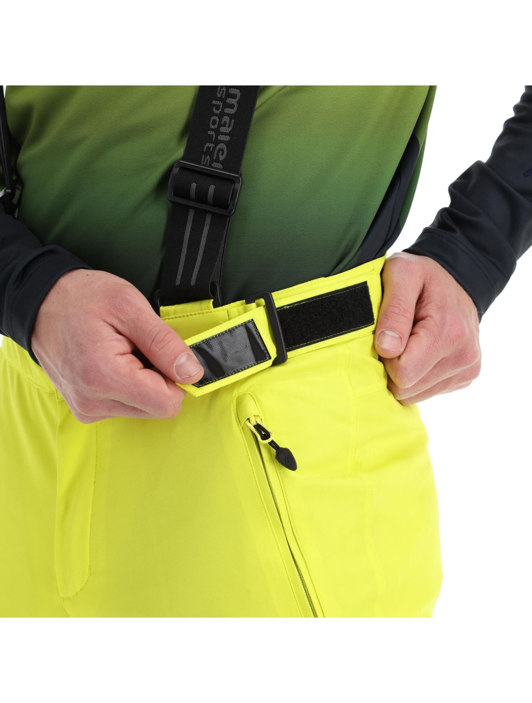 Maier Sports, Anton 2 pantalon de ski hommes sulphur spring vert 