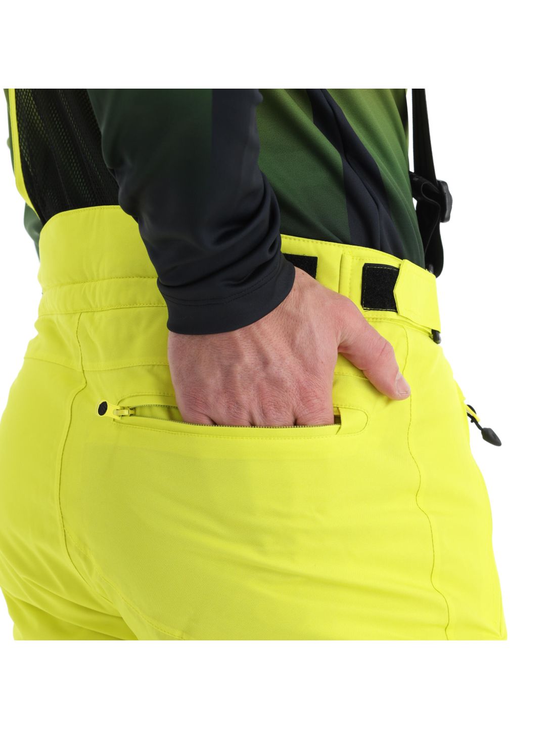 Maier Sports, Anton 2 pantalon de ski hommes sulphur spring vert 