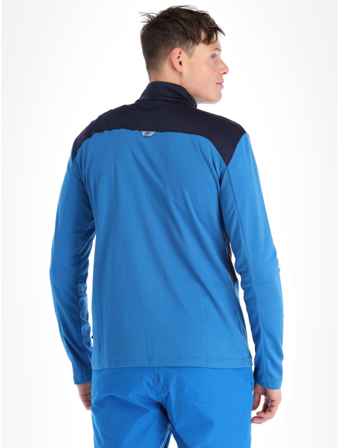 Maier Sports, Astun Jersey pull de ski hommes Nightsky / Imperial bleu 