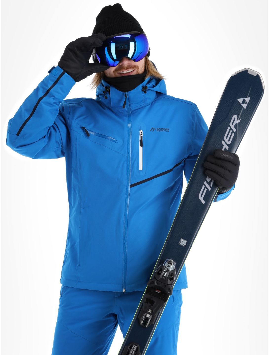 Maier Sports, Isidro veste de ski hommes Imperial / Nightsky bleu 