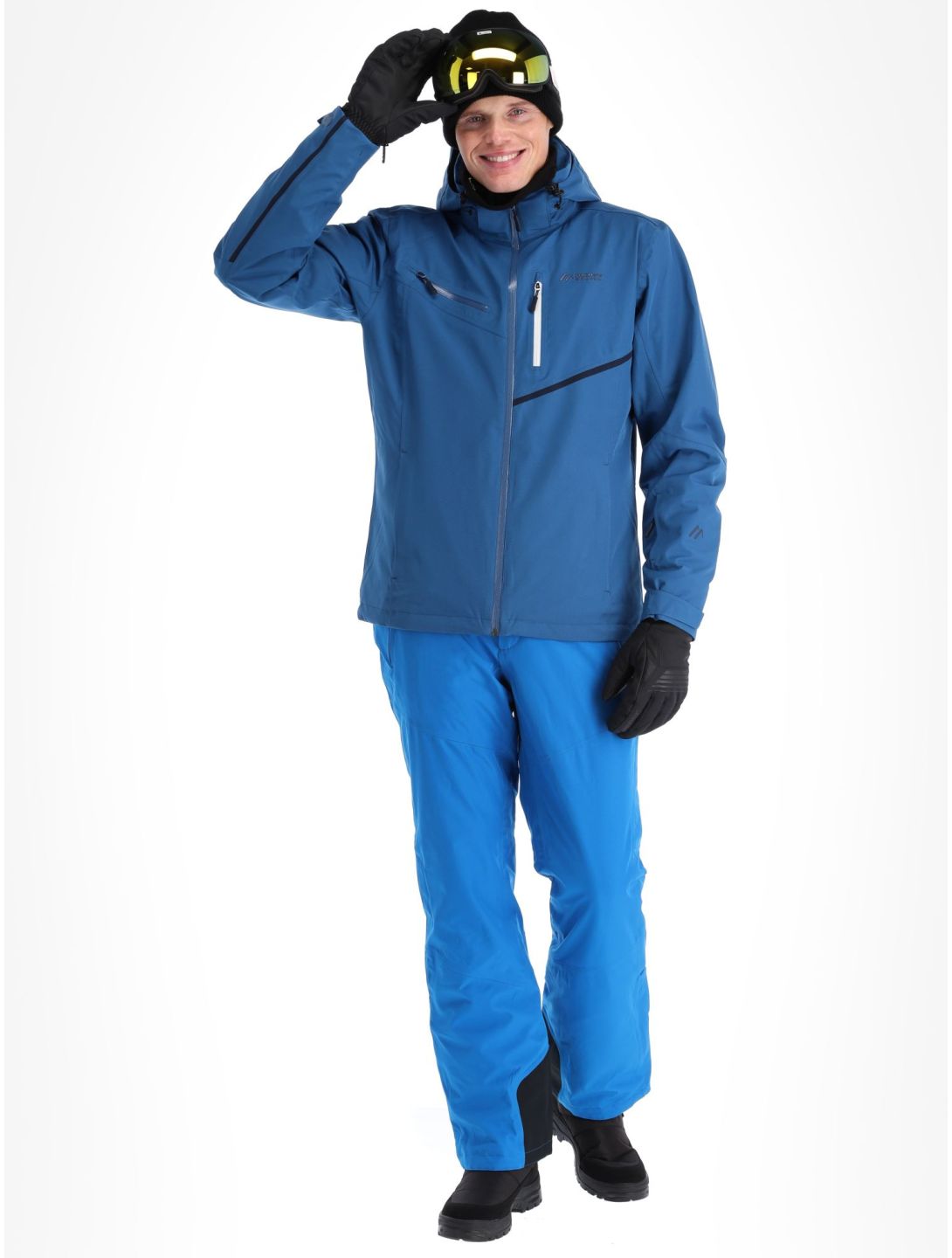 Maier Sports, Isidro veste de ski hommes Viridian / Nightsky bleu 