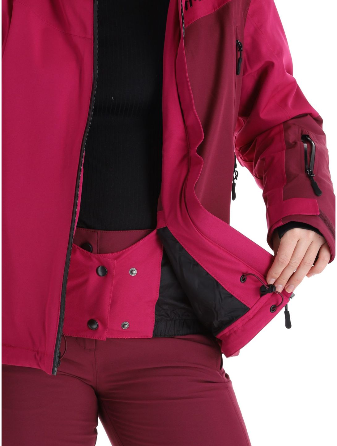 Maier Sports, Nuria veste de ski femmes Magenta / Cherry Wine bordeaux, violet 