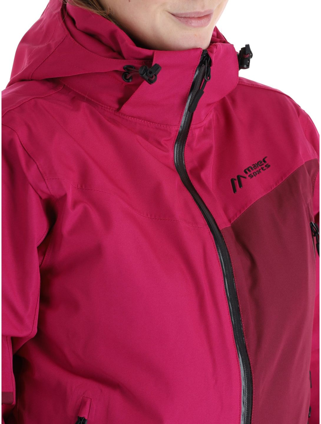 Maier Sports, Nuria veste de ski femmes Magenta / Cherry Wine bordeaux, violet 