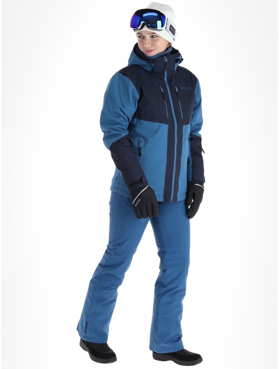 Maier Sports, Pinilla veste de ski femmes Viridian / Nightsky bleu 