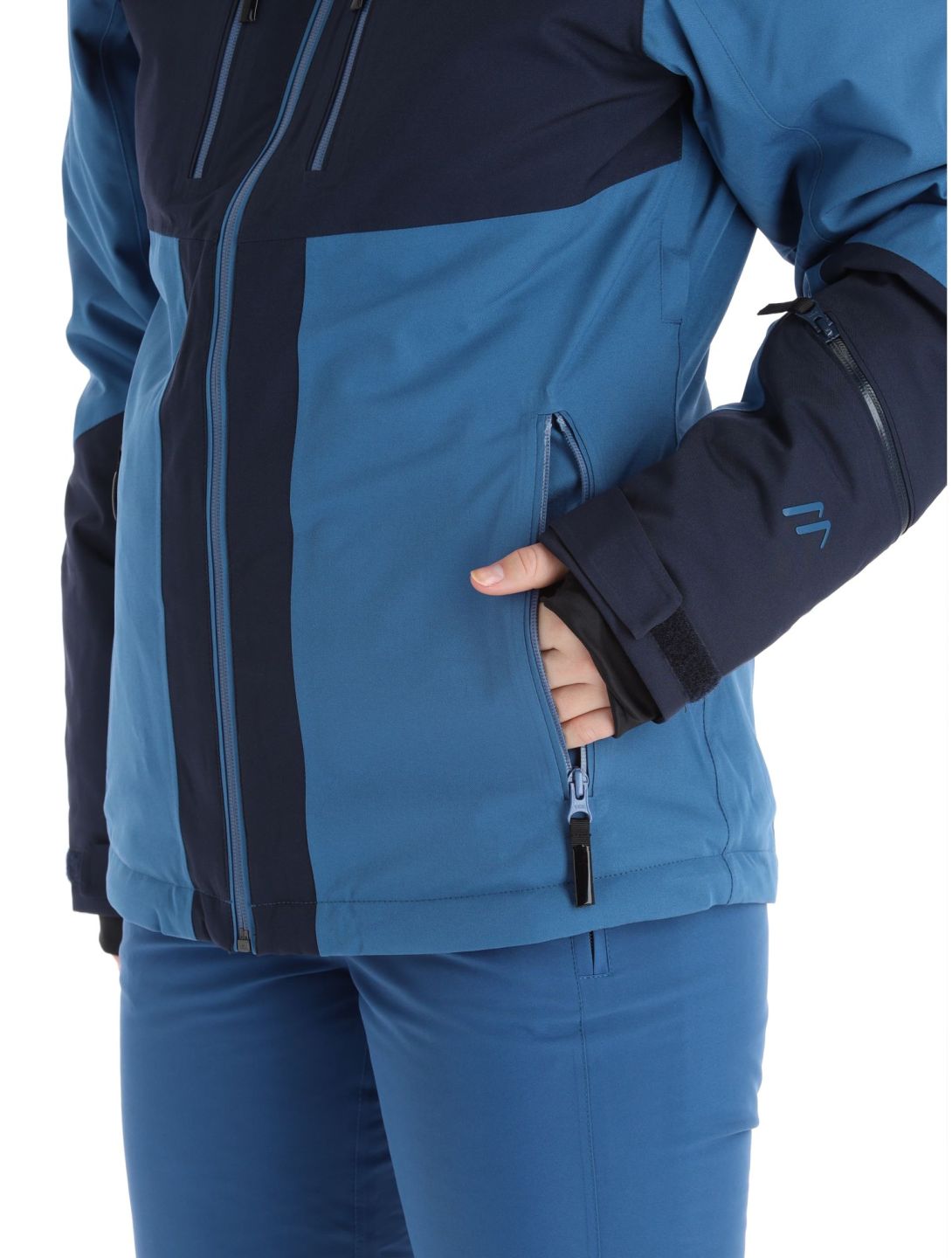 Maier Sports, Pinilla veste de ski femmes Viridian / Nightsky bleu 