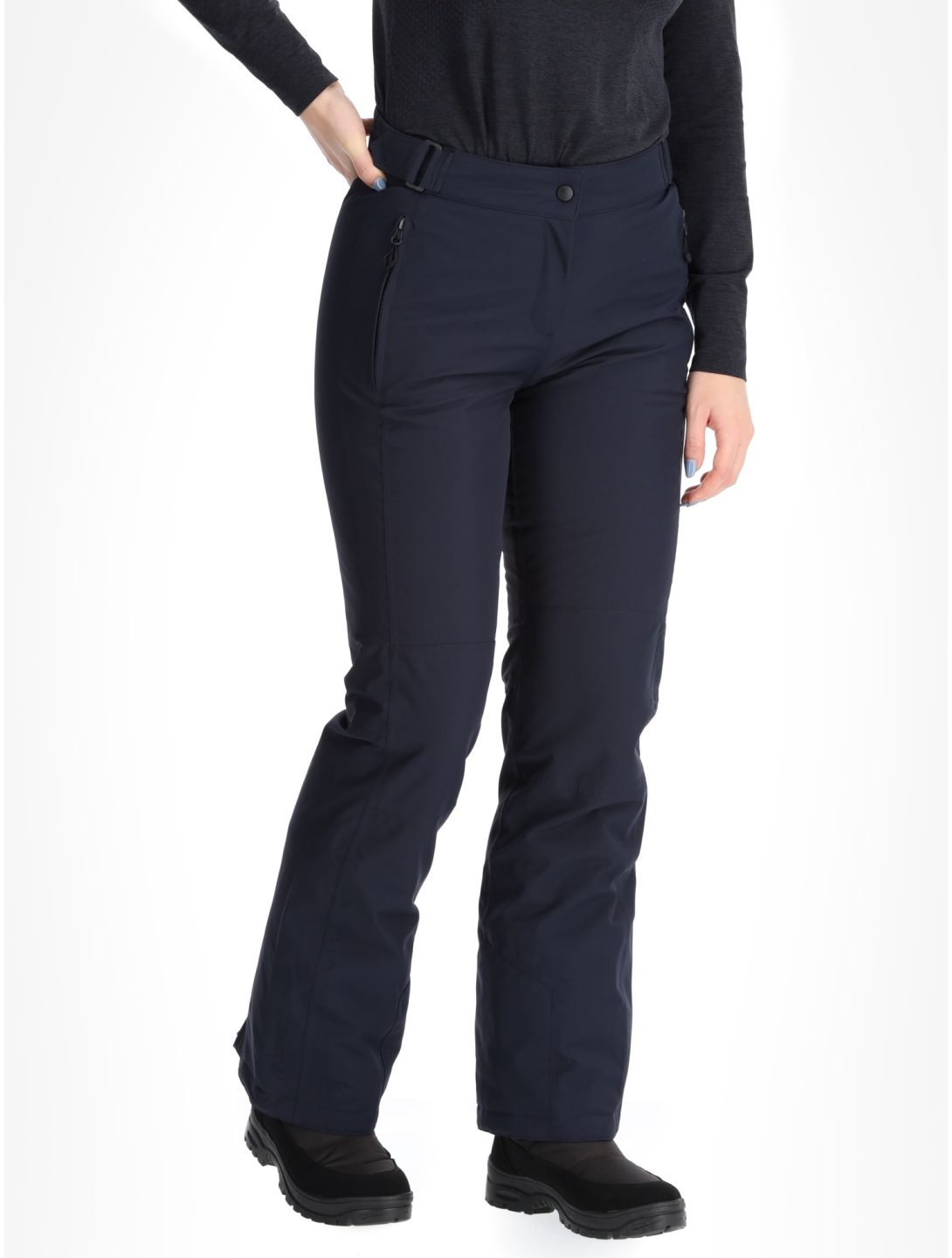 Maier Sports, Vroni Slim 2.0 pantalon de ski femmes Night Sky bleu 