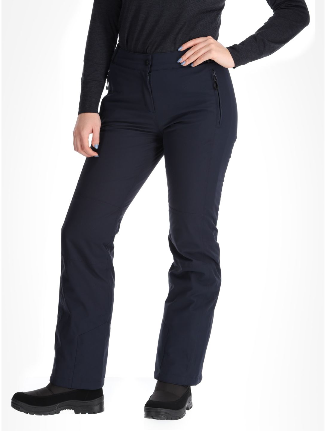 Maier Sports, Vroni Slim 2.0 pantalon de ski femmes Night Sky bleu 