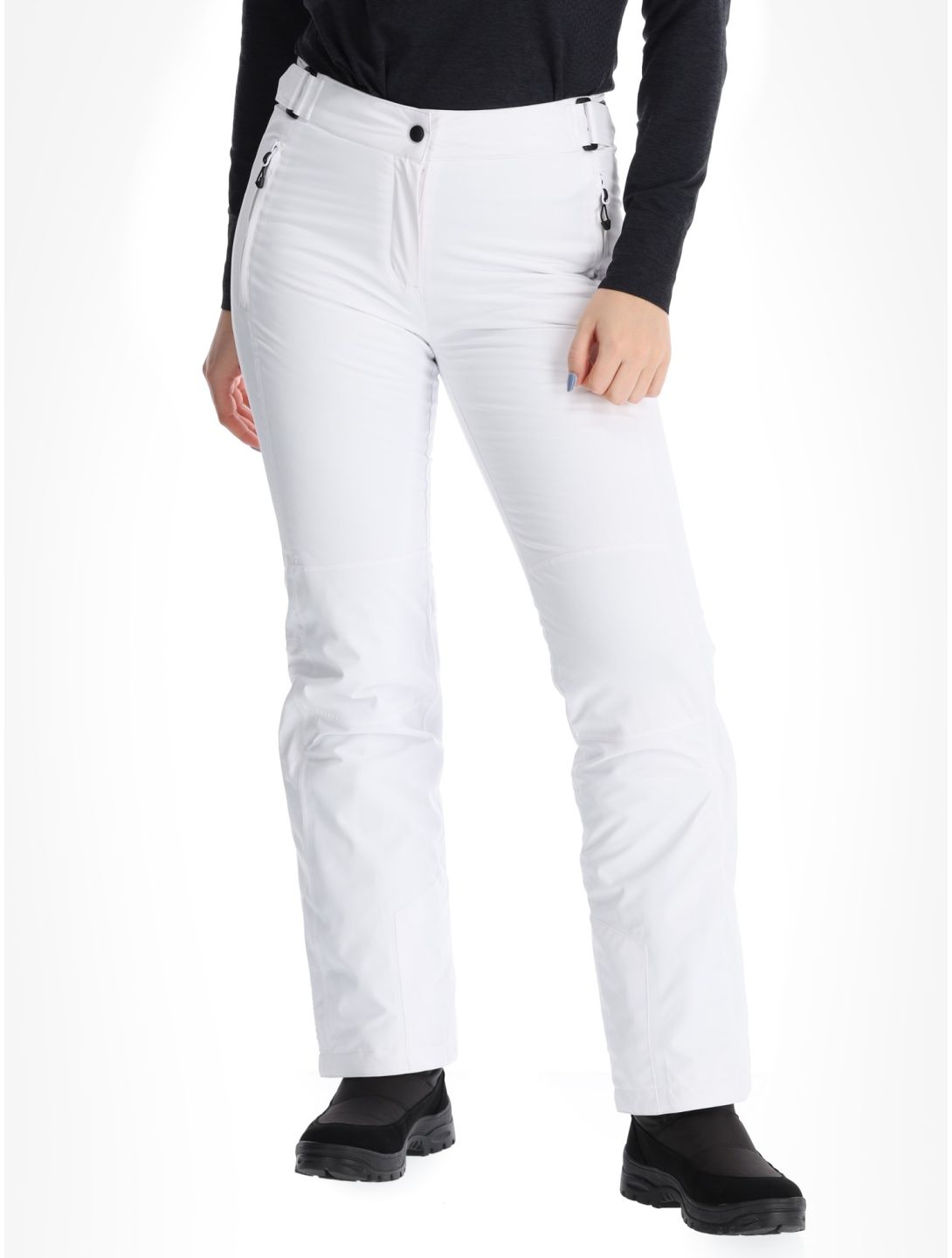 Maier Sports, Vroni Slim 2.0 pantalon de ski femmes White blanc 