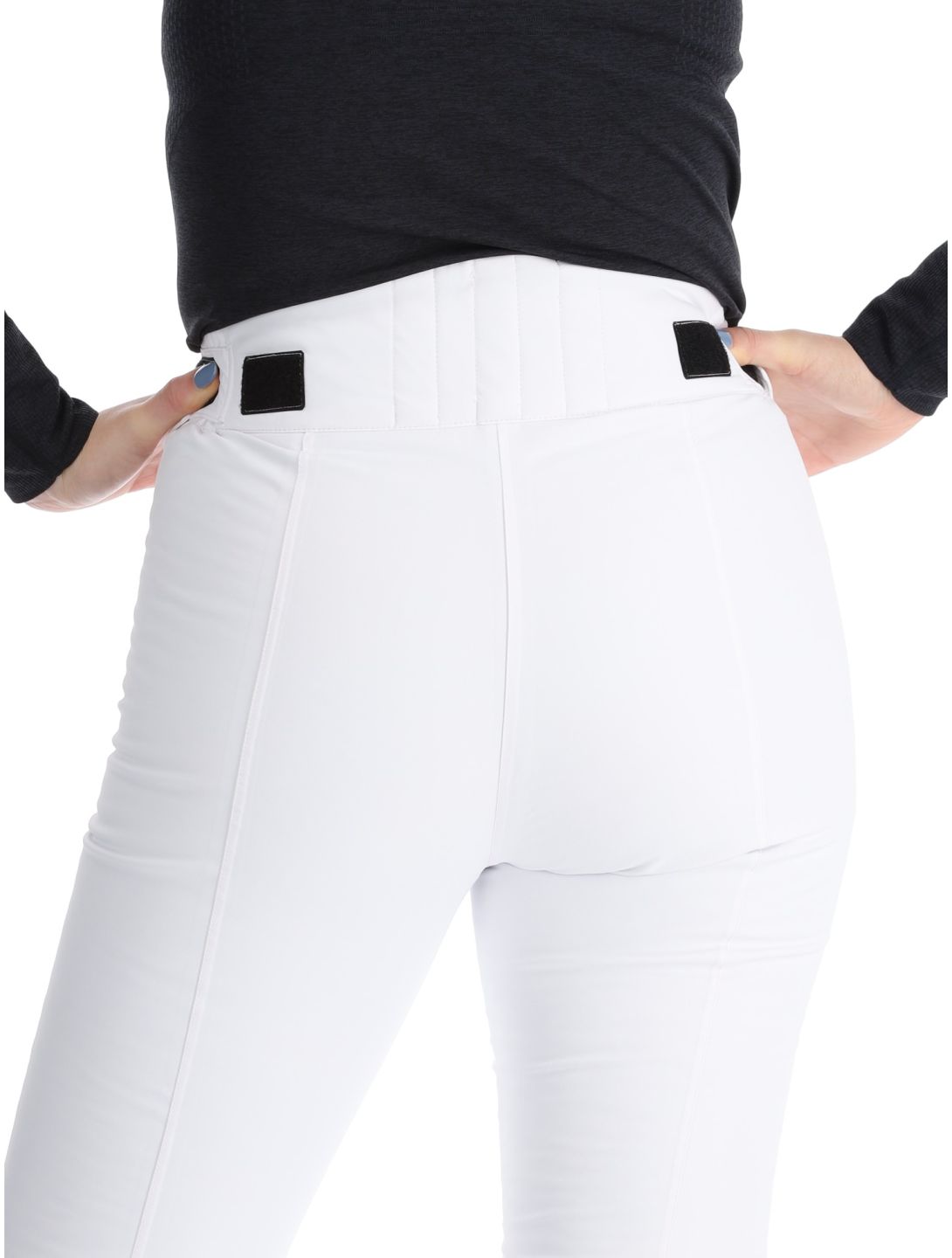 Maier Sports, Vroni Slim 2.0 pantalon de ski femmes White blanc 