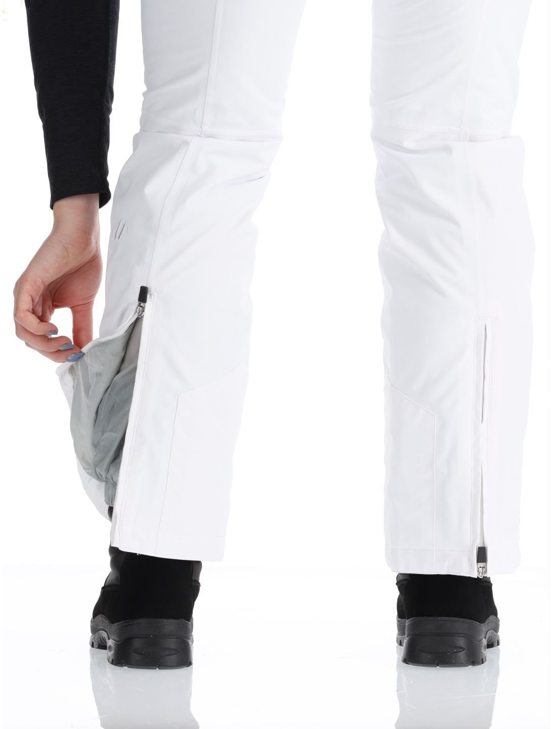 Maier Sports, Vroni Slim 2.0 pantalon de ski femmes White blanc 