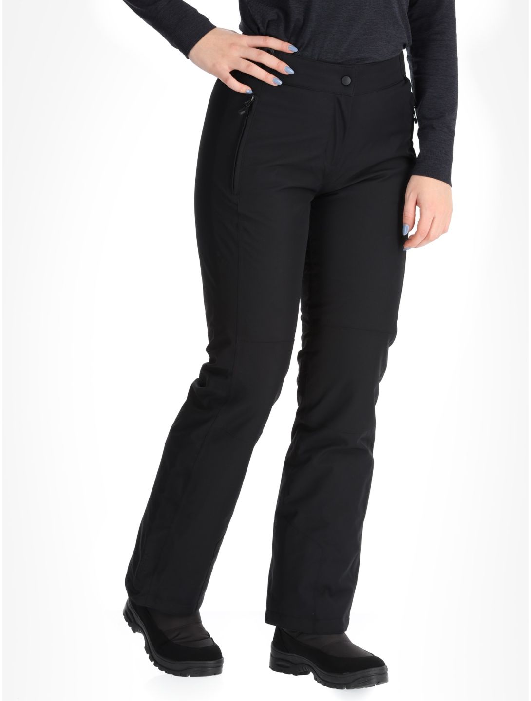 Maier Sports, Vroni Slim 2.0 pantalon de ski femmes Black noir 