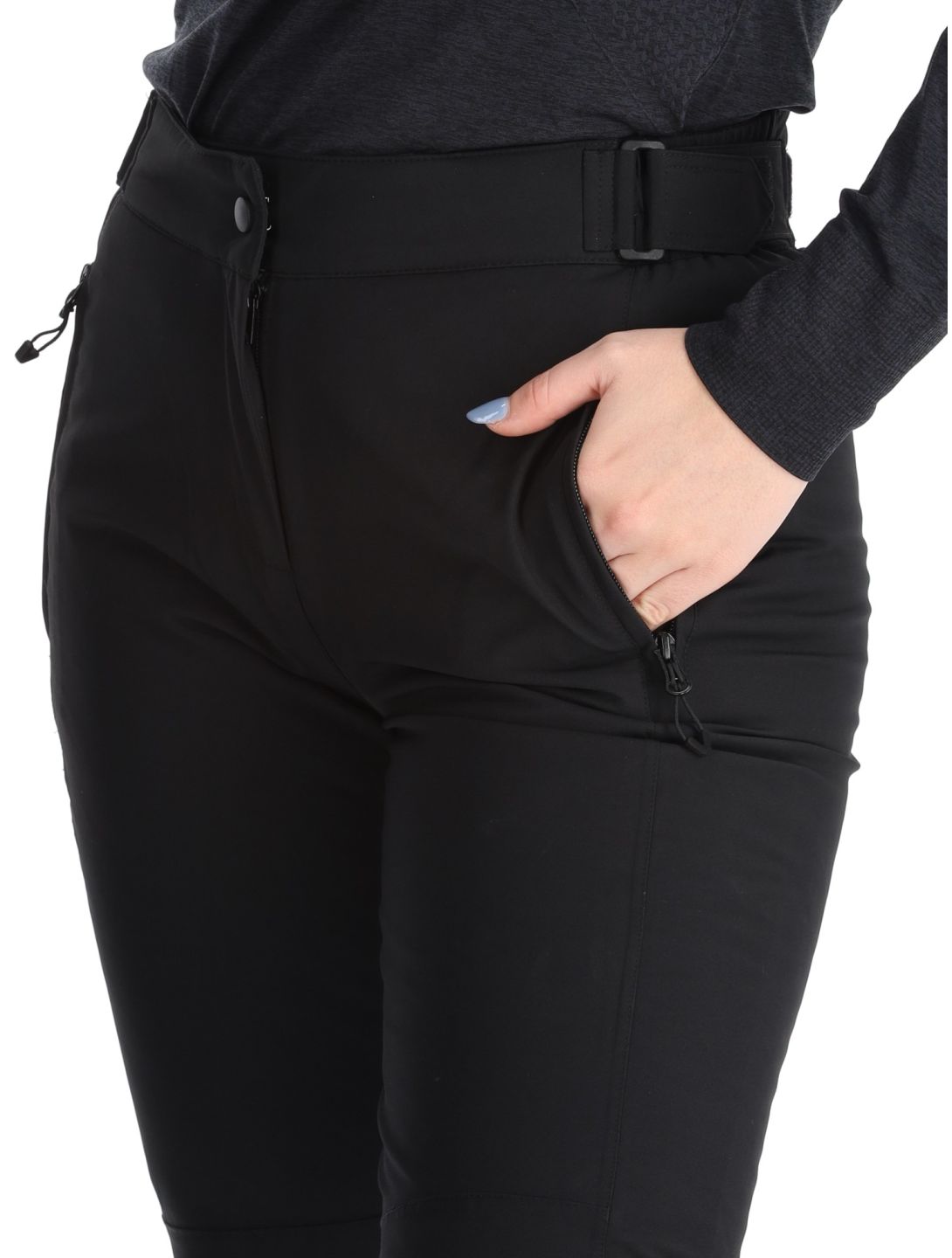 Maier Sports, Vroni Slim 2.0 pantalon de ski femmes Black noir 