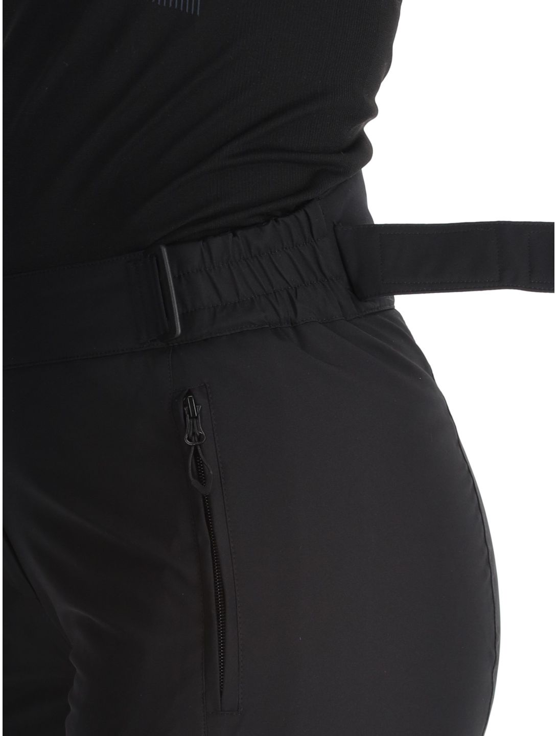 Maier Sports, Vroni Slim 2.0 pantalon de ski modèle court femmes Black noir 