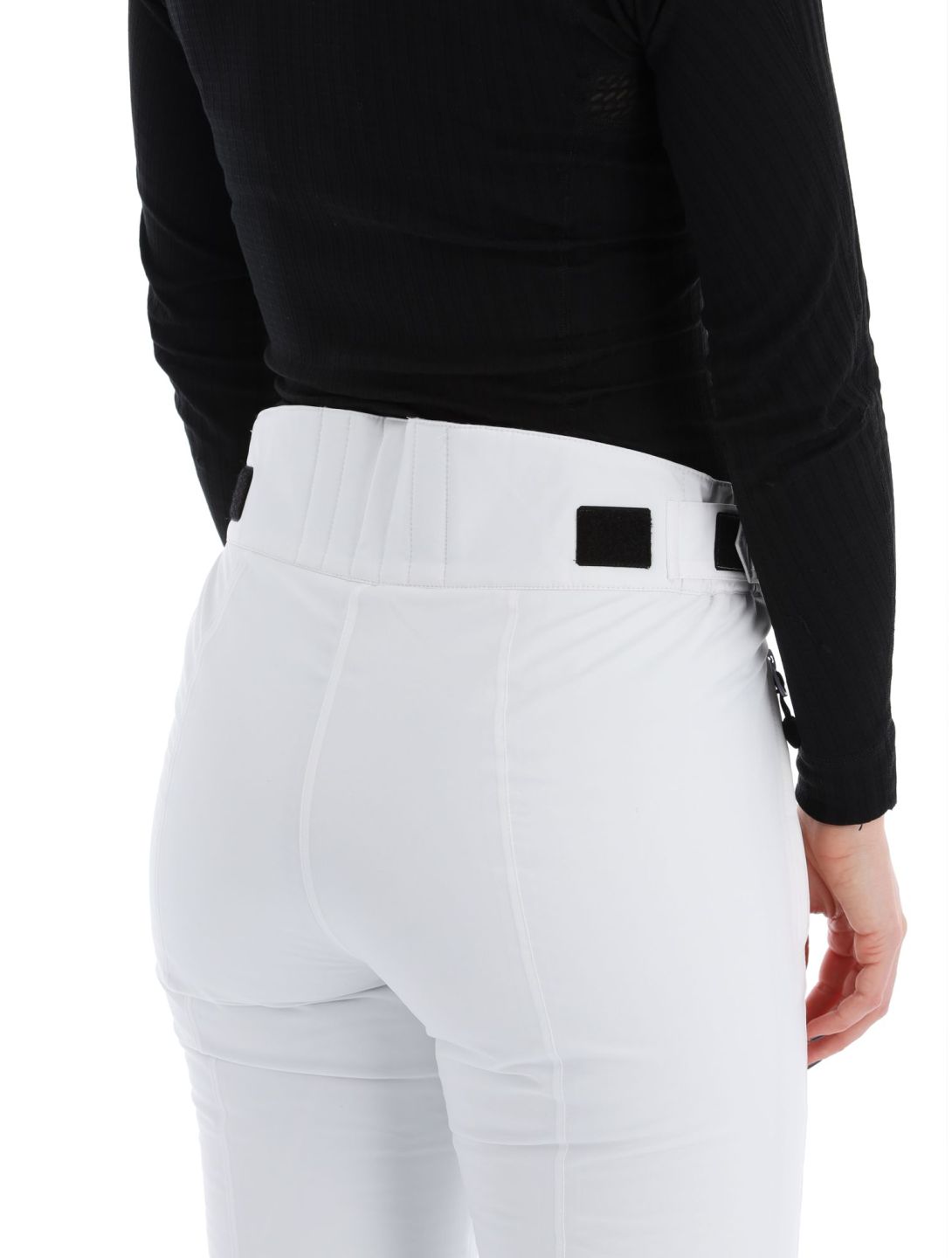 Maier Sports, Vroni slim pantalon de ski femmes White blanc 