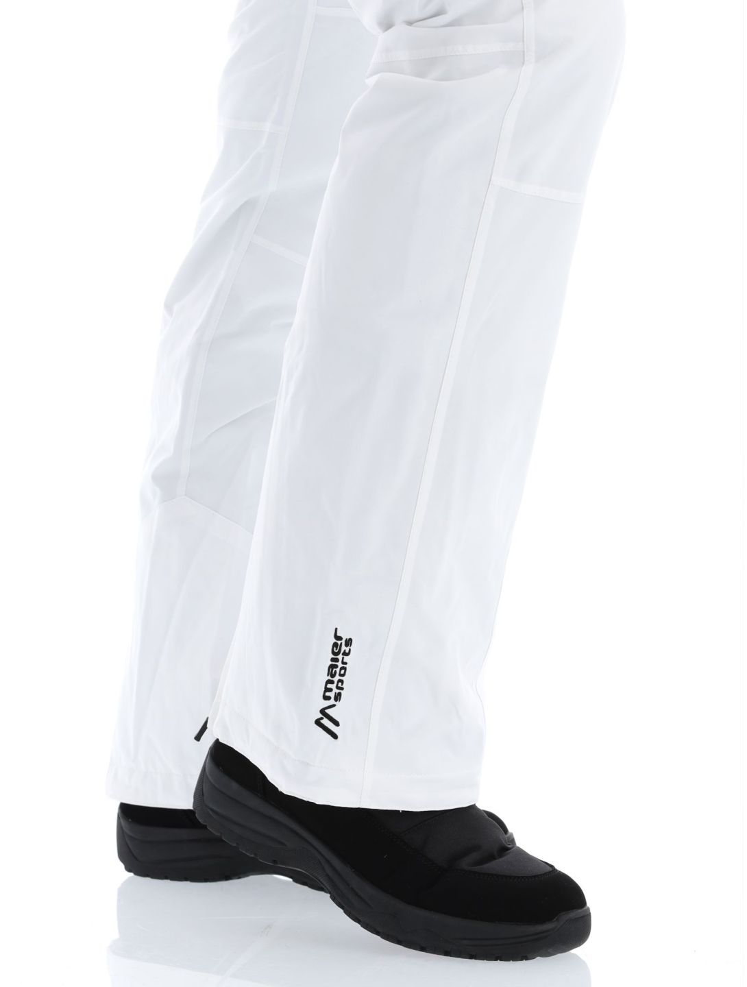 Maier Sports, Vroni slim pantalon de ski femmes White blanc 