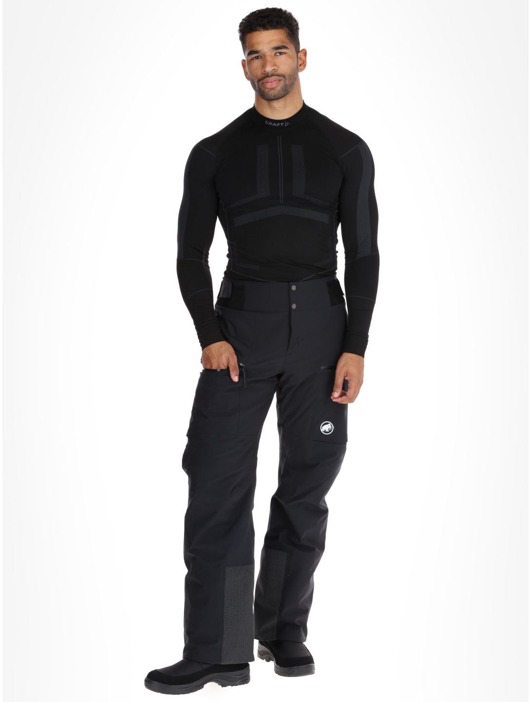 Mammut, Stoney HS Thermo pantalon de ski hommes Black noir 