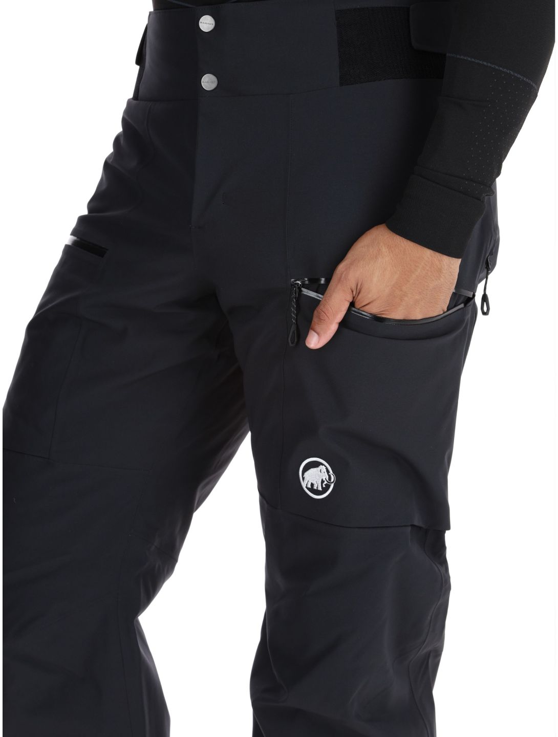 Mammut, Stoney HS Thermo pantalon de ski hommes Black noir 