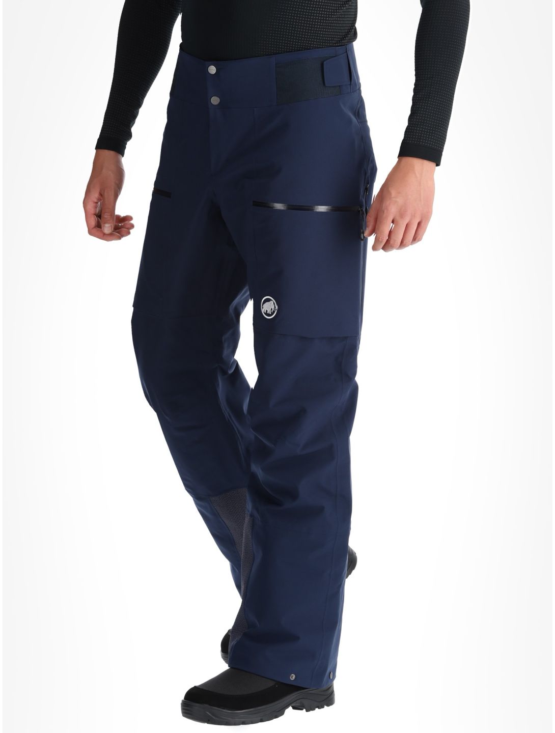 Mammut, Stoney HS Thermo pantalon de ski hommes Marine bleu 