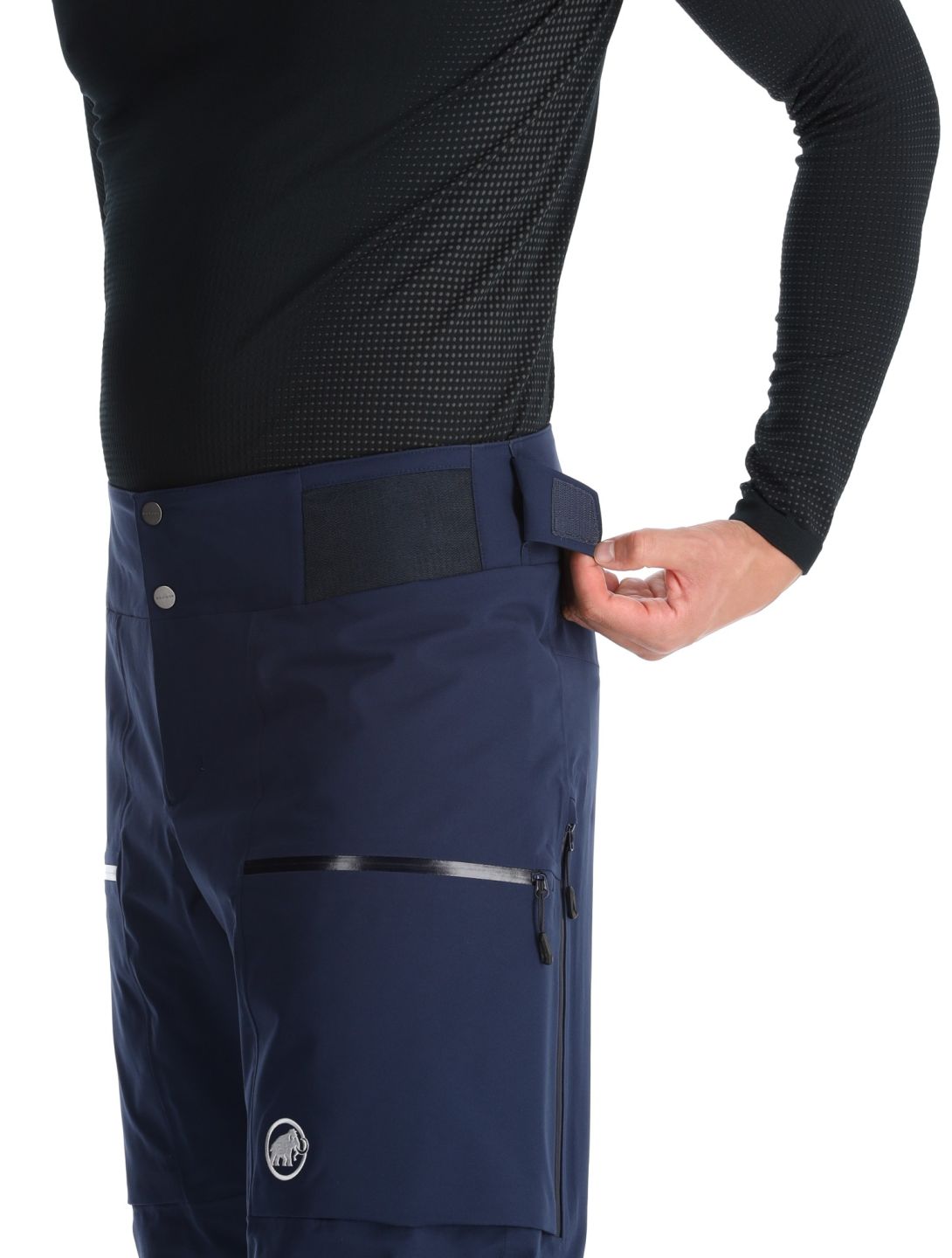 Mammut, Stoney HS Thermo pantalon de ski hommes Marine bleu 