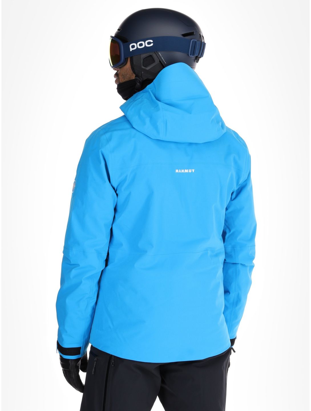 Mammut, Stoney HS Thermo Hooded veste de ski hommes Glacier Blue / Black bleu, noir 