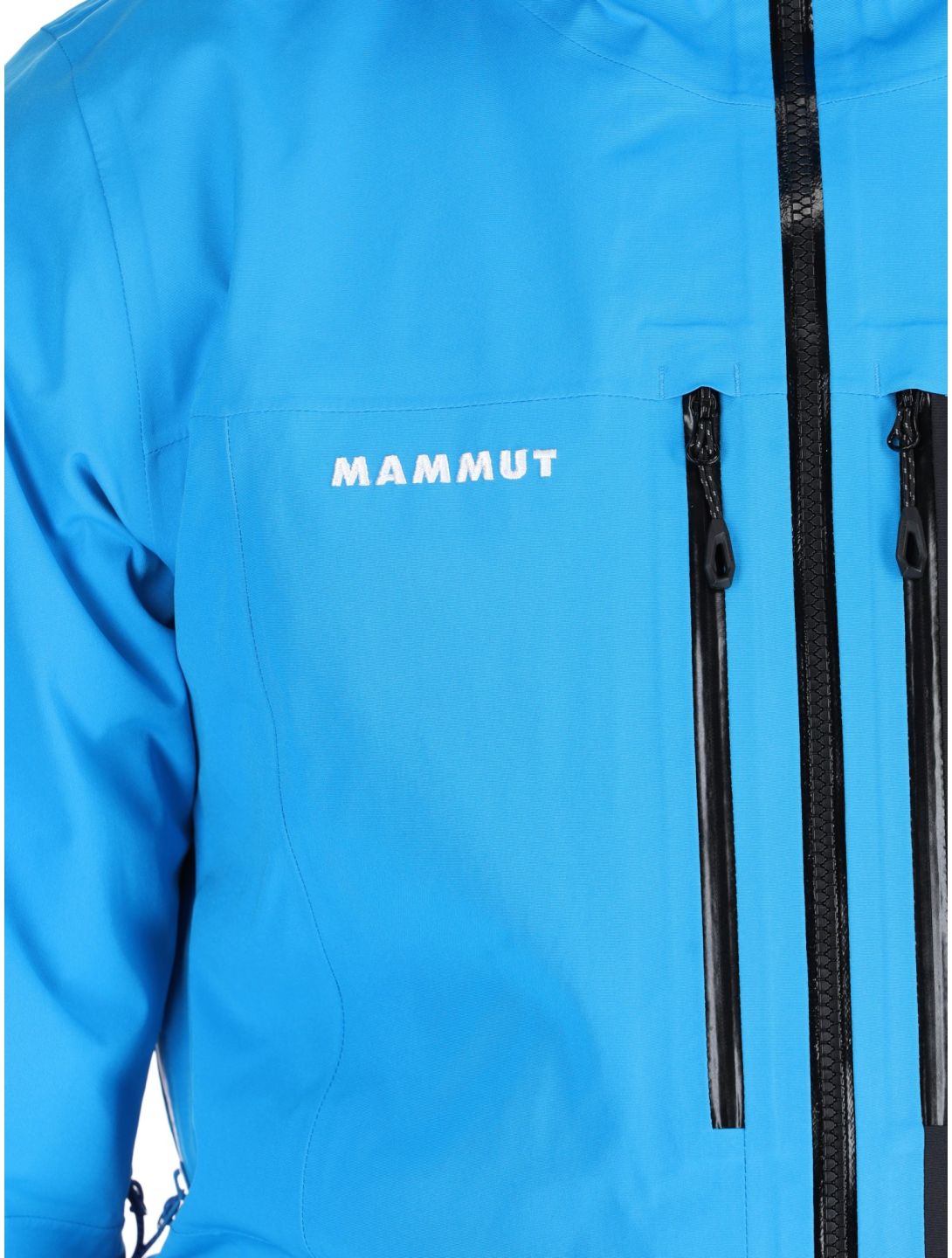 Mammut, Stoney HS Thermo Hooded veste de ski hommes Glacier Blue / Black bleu, noir 