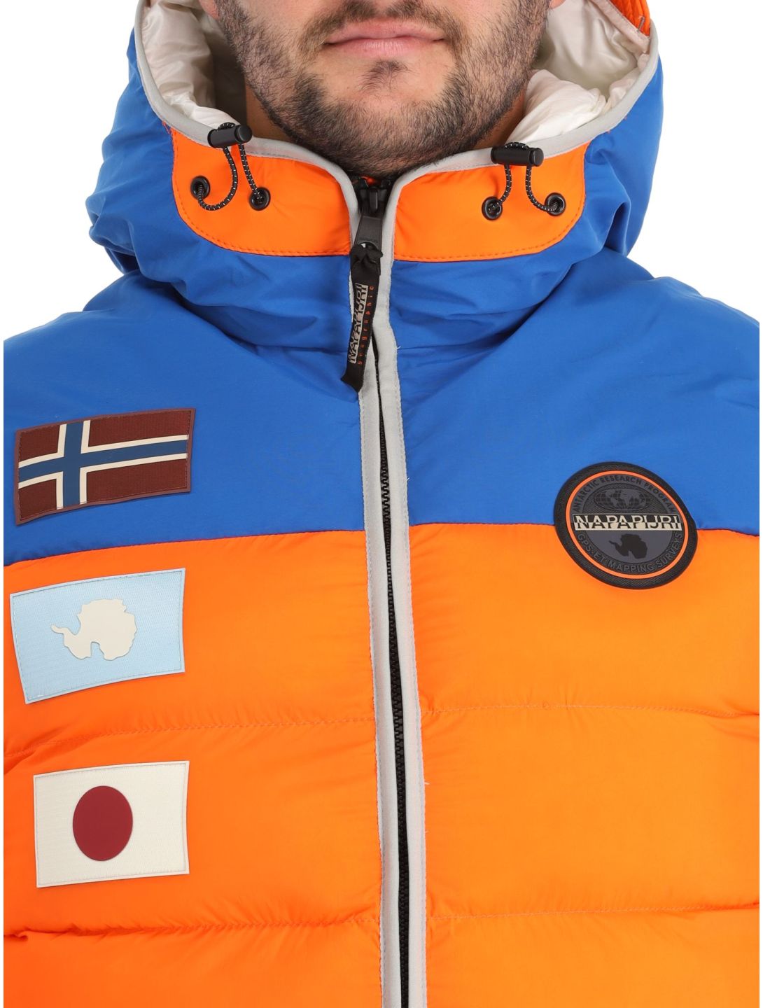 Napapijri, A-shackleton V chauffe-corps hommes Orange Red orange 