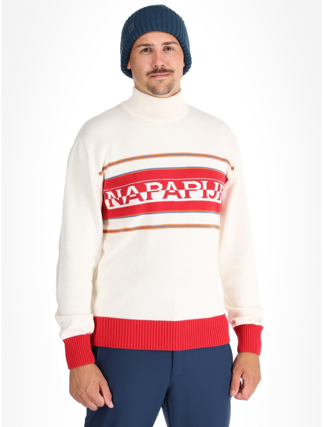 Napapijri, D-Sardona pull hommes Beige Dimity beige 