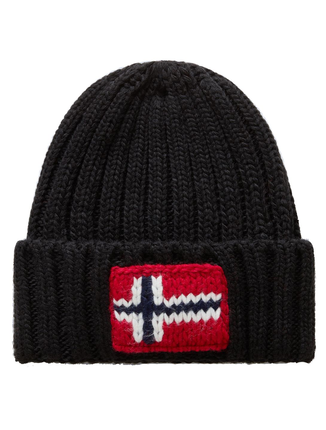 Napapijri, F-Semiury bonnet unisexe Black noir 