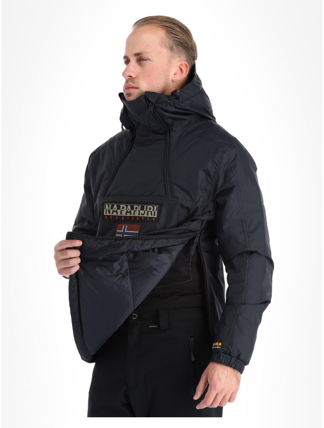 Napapijri, Northfarer 2.0 Wint anorak d'hiver hommes Black 041 noir 