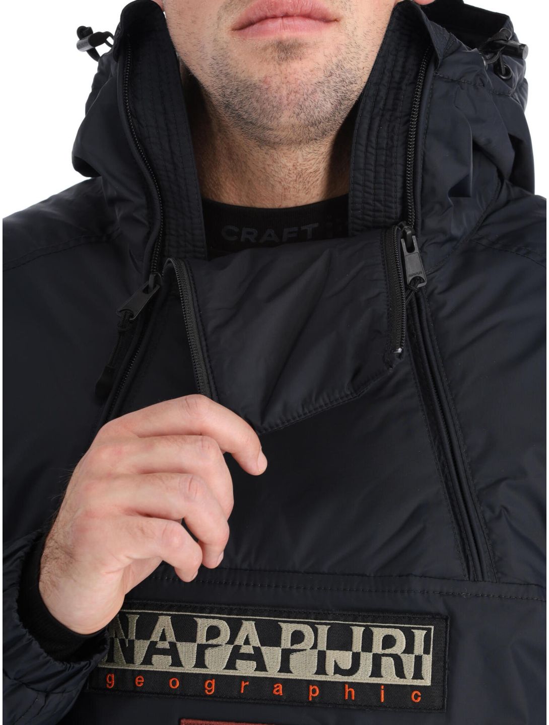 Napapijri, Northfarer 2.0 Wint anorak d'hiver hommes Black 041 noir 