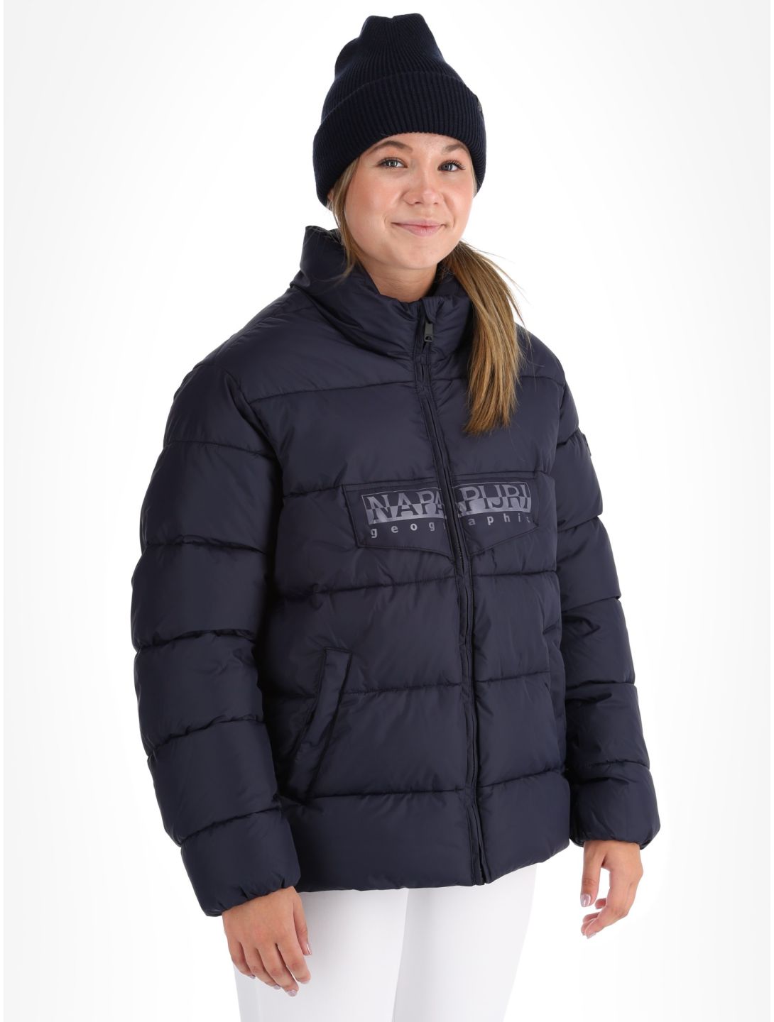 Napapijri, Puffer open W veste de ski femmes Blue Marine bleu 