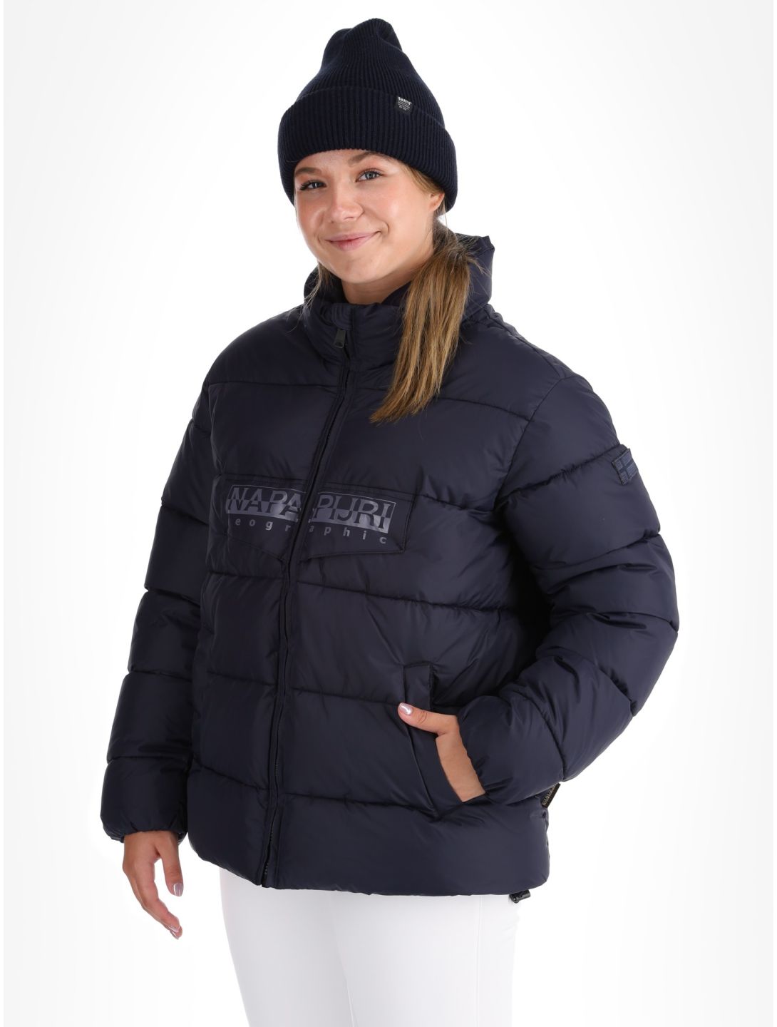 Napapijri, Puffer open W veste de ski femmes Blue Marine bleu 